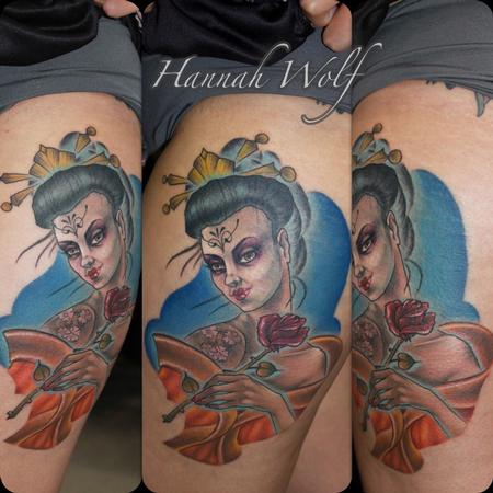 Tattoos - geisha  - 116434